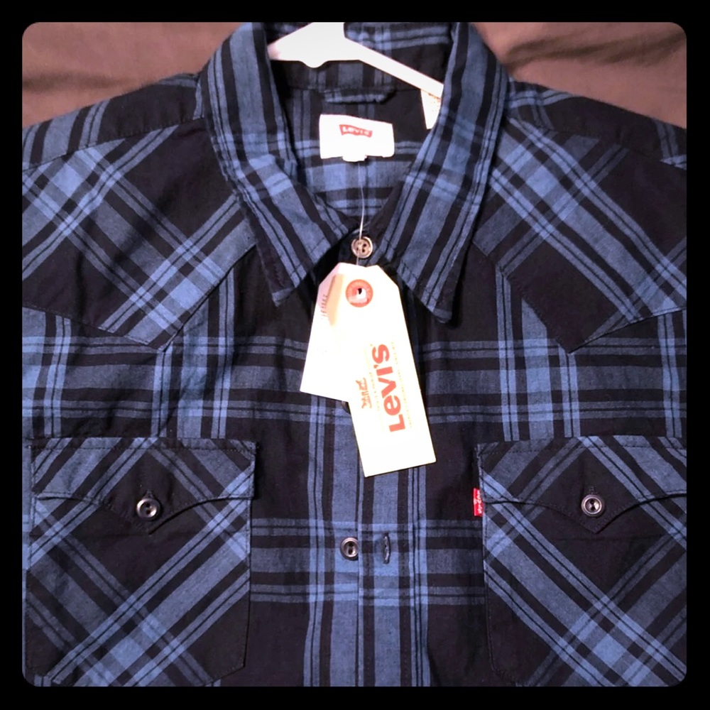 Levi’s Western Style Button Shirt Medium New
